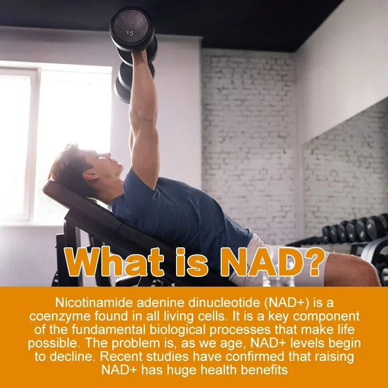 Vitality NAD Supplements - Natural Energy, Anti-aging and Cellular Health, Strengthens The Immune System