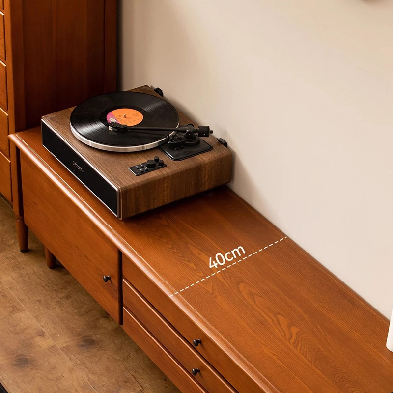 ชั้นวางทีวีสไตล์วินเทจกลางศตวรรษ ดีไซน์นอร์ดิก โดดเด่น คุณภาพสูง ชั้นวางทีวีสไตล์เรโทรสุดหรู เฟอร์นิเจอร์ทีวีคลาสสิกสำหรับอพาร์ตเมนต์