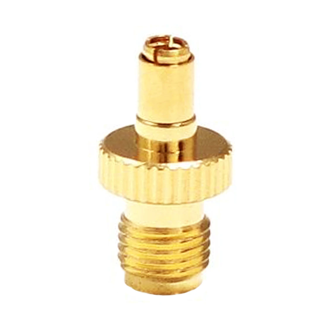 1pc  SMA  Female Jack to TS9  Male RF Coax Adapter Convertor Straight Textured Disc Goldplated External Antenna