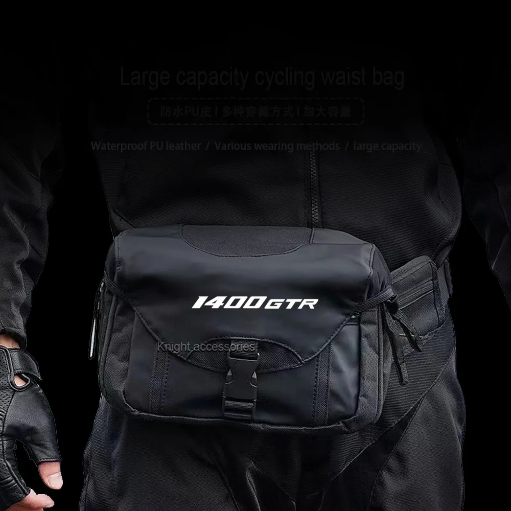 

For GTR1400 1400GTR GTR 1400 New Waterproof hip bags saddle bag hip bag leg bag general Phone Fanny Pack Bag
