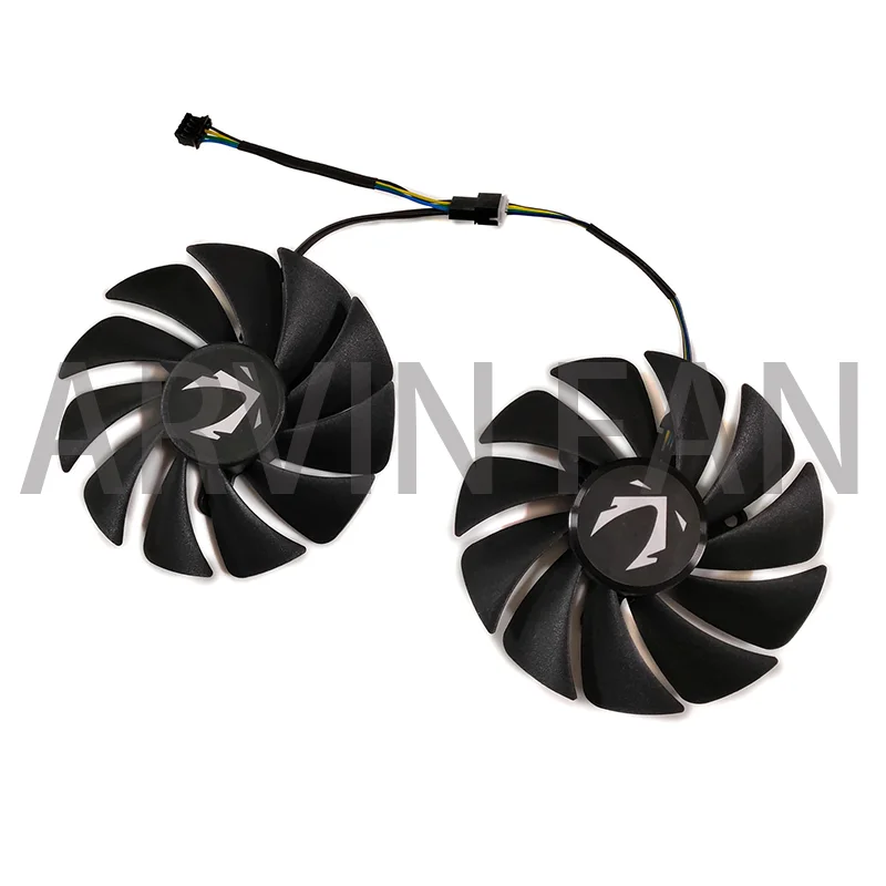 Ventilador de tarjeta gráfica, enfriador VGA para ZOTAC GAMING RTX3060 Twin Edge, para ZOTAC GAMING RTX 3060 Ti Twin Edge LHR, CF9015H12S, Juego de 2 uds.