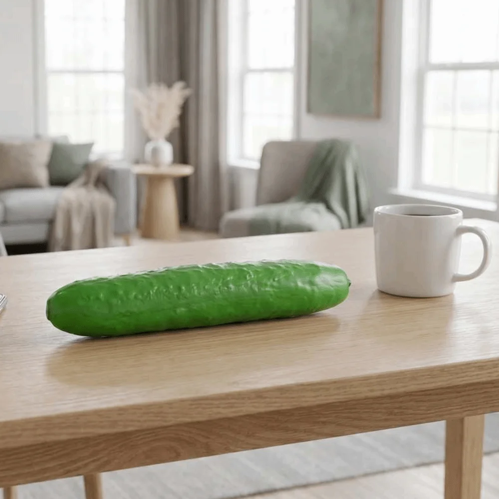 Release Hand Bitter Gourd Squeeze Toy Relax Gift Stretch Simulated Bitter Gourd Vent Toy Elastic Sensory Slow Rebound Toy