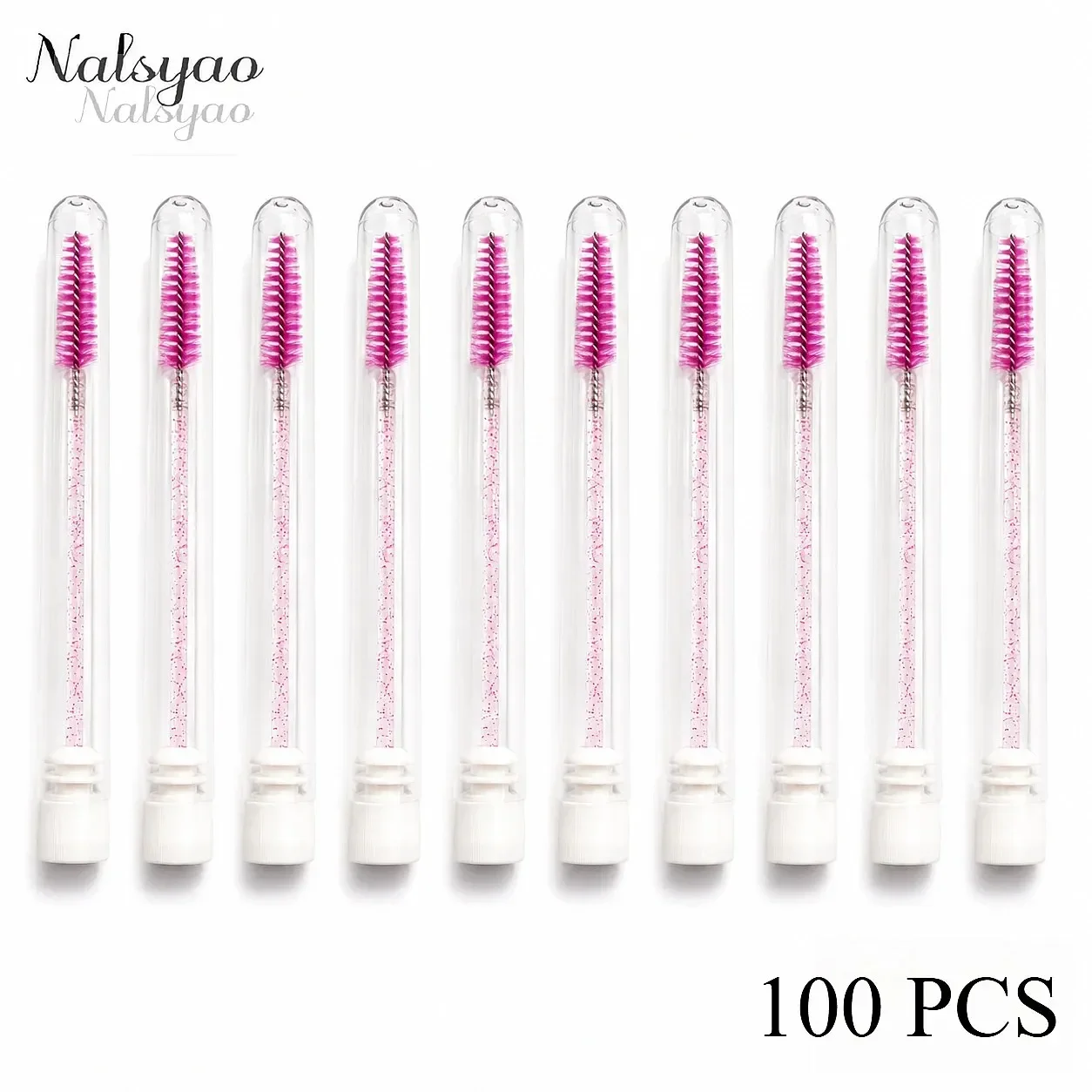 Replaceable Replaceable Dust-proof Eyebrow Brush Applicator 20-100pcs Reusable Eyelash Mascara Wand Tube Eye Makeup Tools - Aliexpress Deal