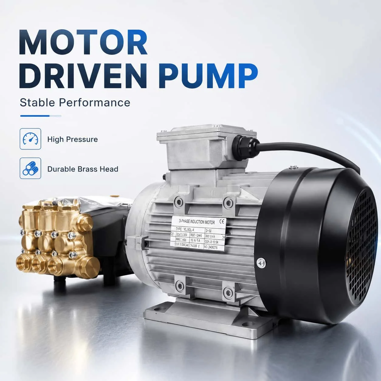 

AR RR 15.20 N Plunger Pump 15L/min 200Bar/2900PSI High Pressure Pump For Car Wash And Cleaning Units OEM Use