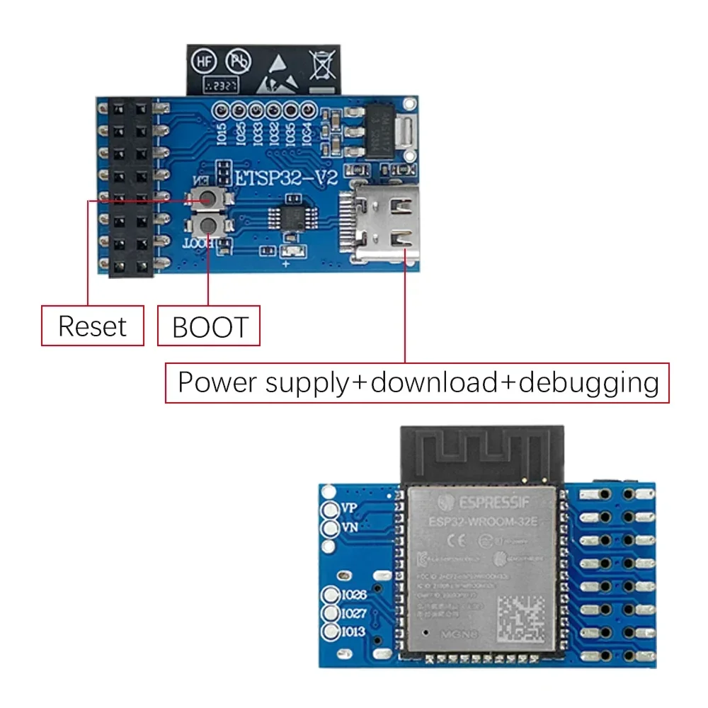 2.4-inch TFT LCD display ESP32 LVGL supports WIFI&Bluetooth electronic devices 240 * 320 LCD module TYPE-C interface for online