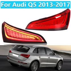 Car LED Tail Light For Audi Q5 2013 2014 2015 2016 2017 Rear Brake Light Signal Steering Taillight 8R0945094D 8R0945093D