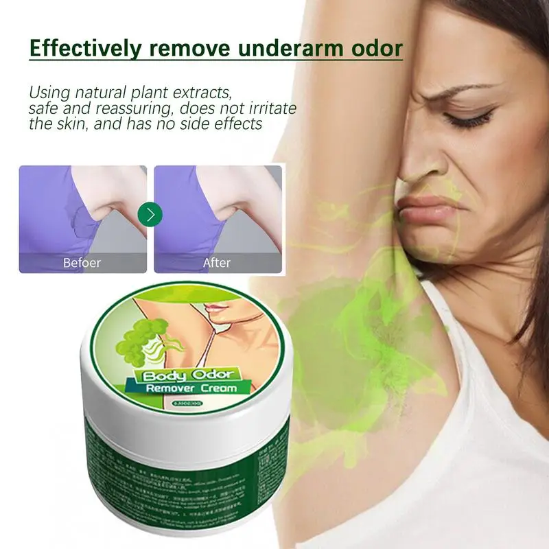 1pcs Body Odor Underarm Sweat cream Antiperspirants Deodorant Remove Foot Odor Deodorizer Eliminate Bad Smell Antiperspirants