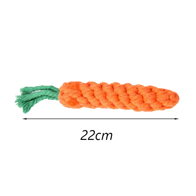 Puppy Dog Chew Toys Ropes Bite-resistant Molar Stick for Small Dogs Chihuahua French Bulldog Cleaning Teeth Toy Pet Accessories