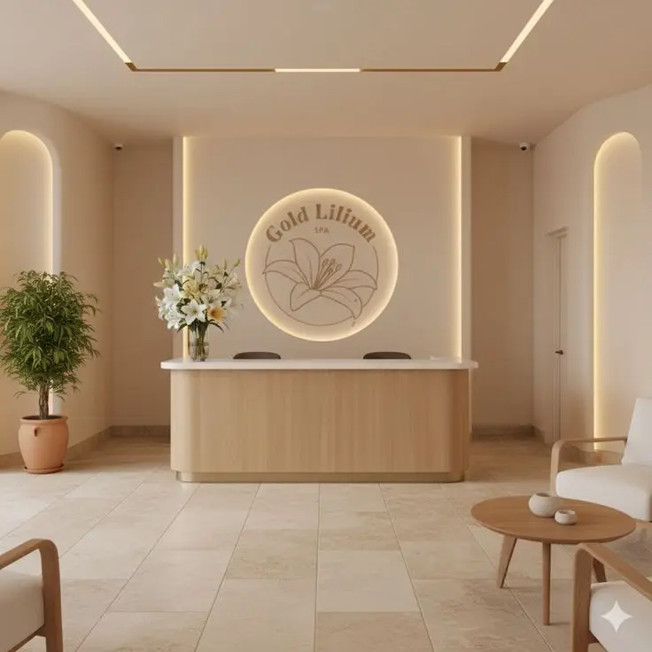 

&c Wabi-Sabi Style Wooden Consultation Desks Beauty Salons Small Clothing Stores Yoga Spas Reception Desk