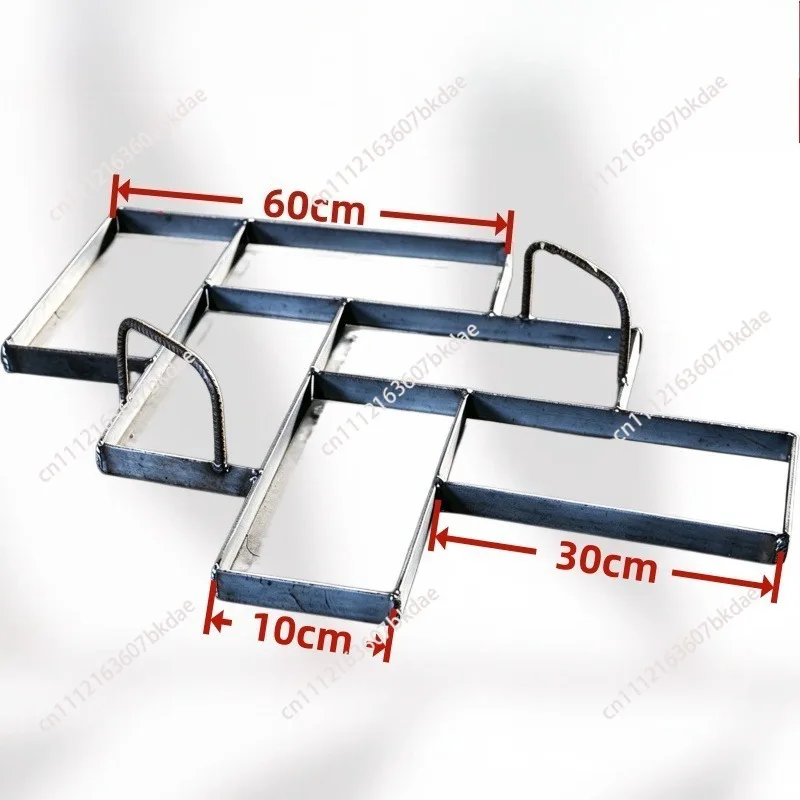 Concrete Stamp Mold Anti Skid Floor Printing Pattern Reusable Cement Pavement Imprint Tool for Aisle Walkway Patio Outdoor