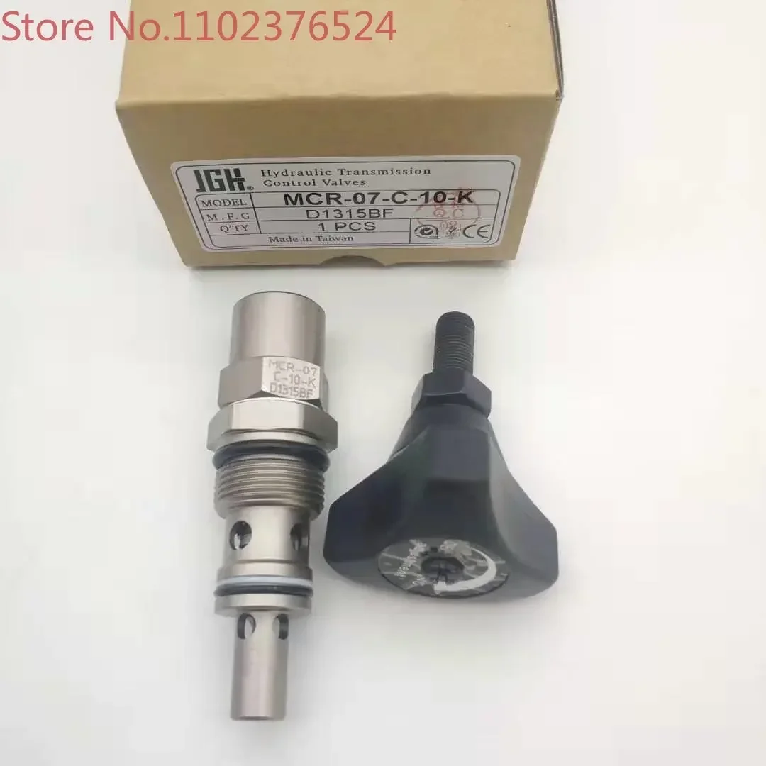 

Taiwan Jiugang JGH overflow valve MCR-07-C-10-L MCR-01/03/07-A/B/C/D-10-L/K