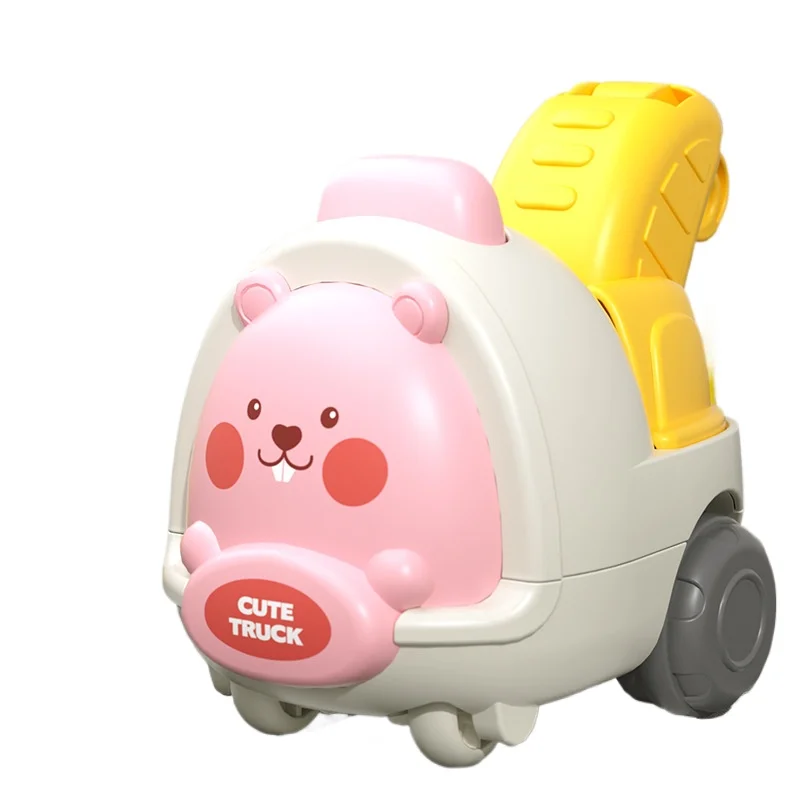 Chenghai لعب الأطفال البناء بالقصور الذاتي مركبة التنقيب جرافة رياض الأطفال الهدايا الصغيرة آلة دمية اللعب #6