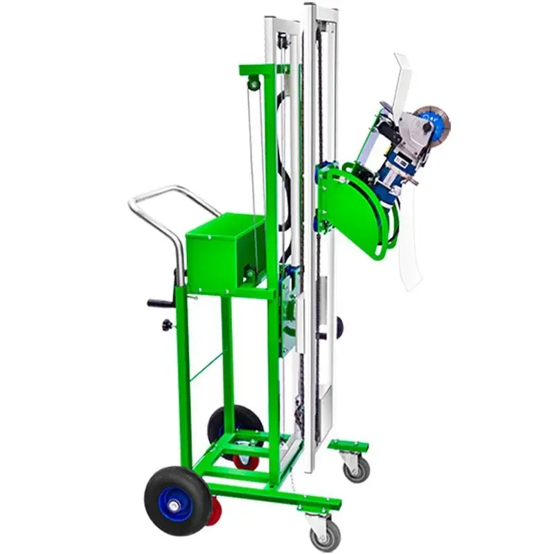 

Water and electricity slotting machine Automatic lifting shelf one-time forming Dust-free wall slotter Special slotting