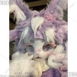 Furry Skull Rabbit Fairy Fursuit Kigurumi DIY Kig Cosplay Character Comic-Con Fursuit Mask Headsets Kig Series Skulls Halloween