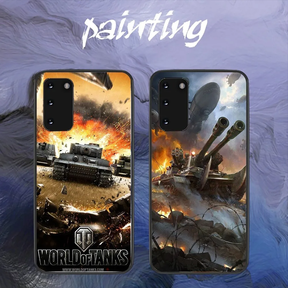 World Of Tanks Game Phone Case For Samsung A 13 21 30 31 32 51 52 53 70 For Huawei Honor 50 60 70 For OPPO Vivo