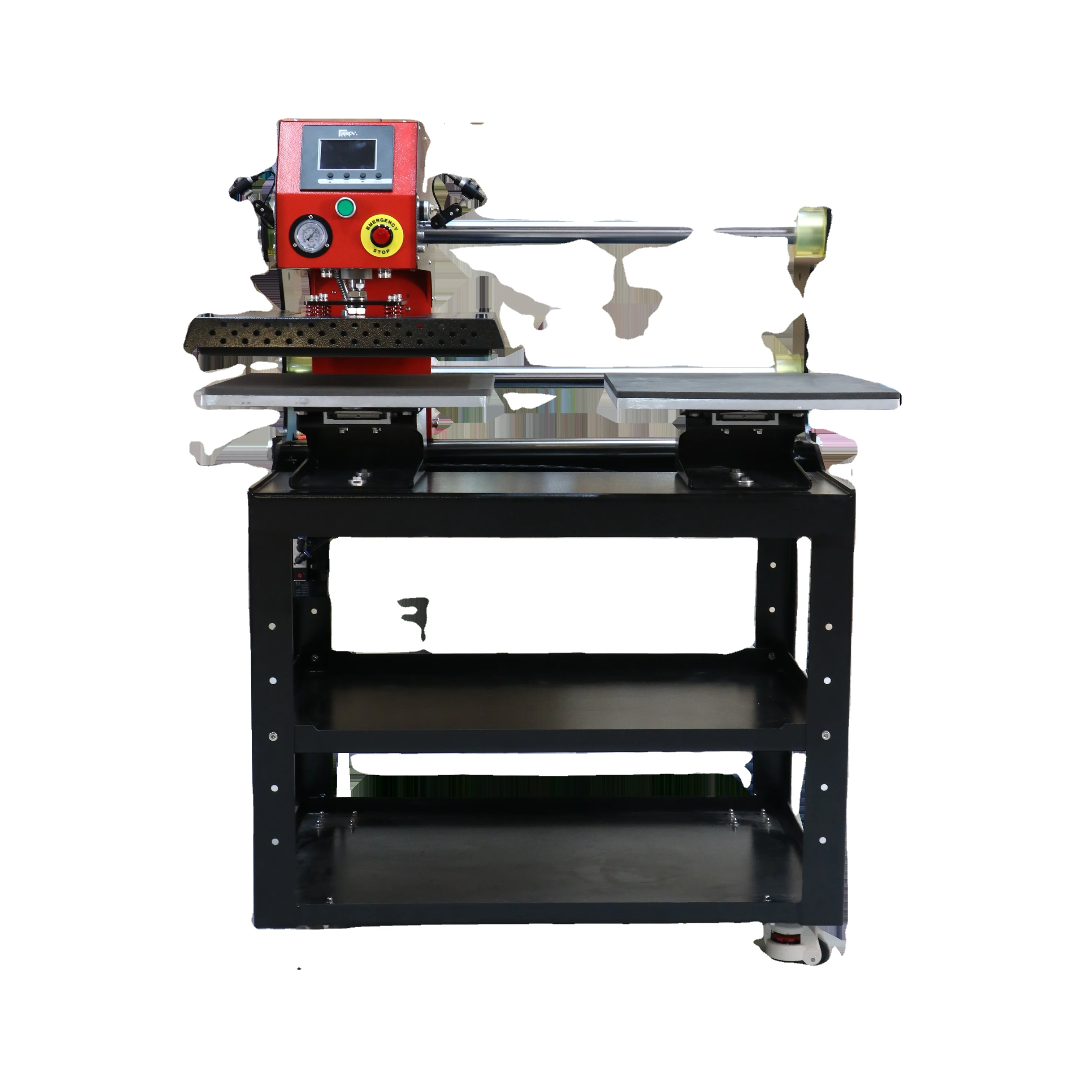 Microtec XPDS-20 Fully Auto Dual Station Heat Press with Laser Positioning System & Workstand