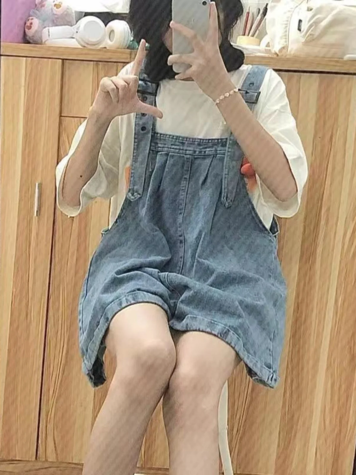 

Женские комбинезоны, комбинезоны, темперамент, большой стиль Y2K 2025 года, сезоны, вязаный крючком с цветочным принтом, рабочий лоскутный миди, винтажный удобный для девочек