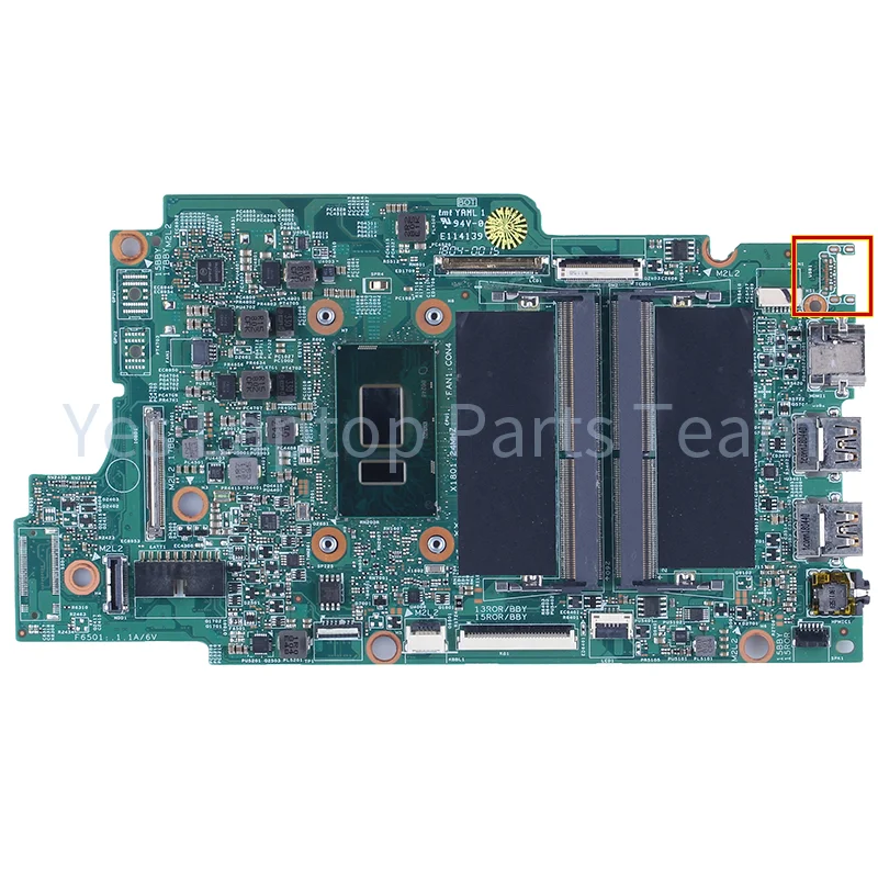 For Dell 13 3390 13 5379 15 5579 Laptop Mainboard 17810-1 4415U I3 I5 I7 6/8th CPU 0K3GFH 0GC2P6 0G1MGM Notebook Motherboard