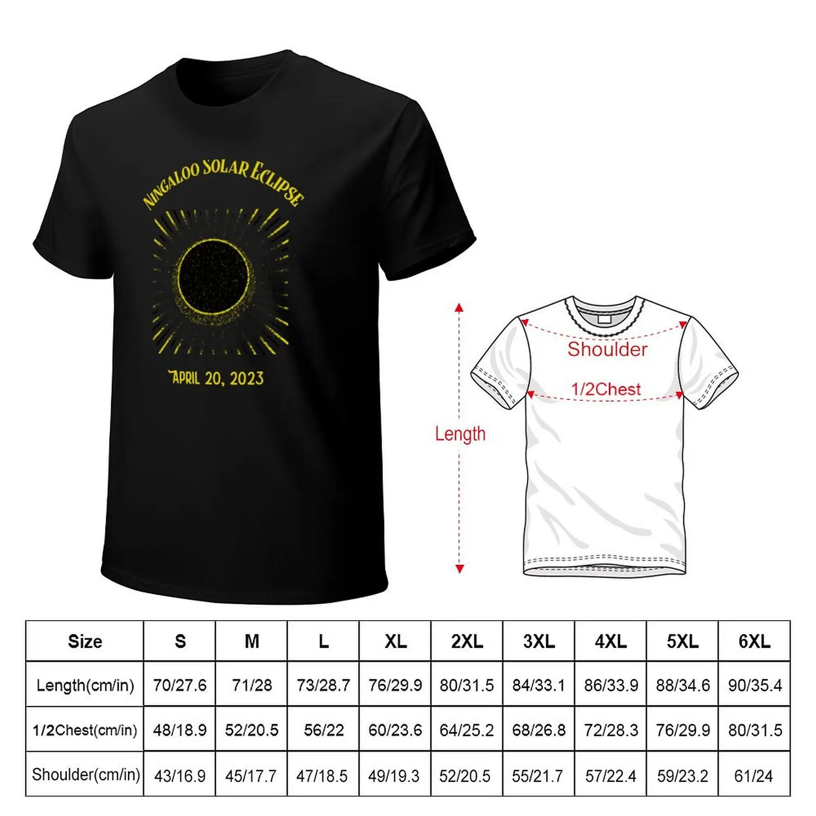 Ningaloo Solar Eclipse T-Shirt sweat cute tops boys whites mens graphic t-shirts hip hop