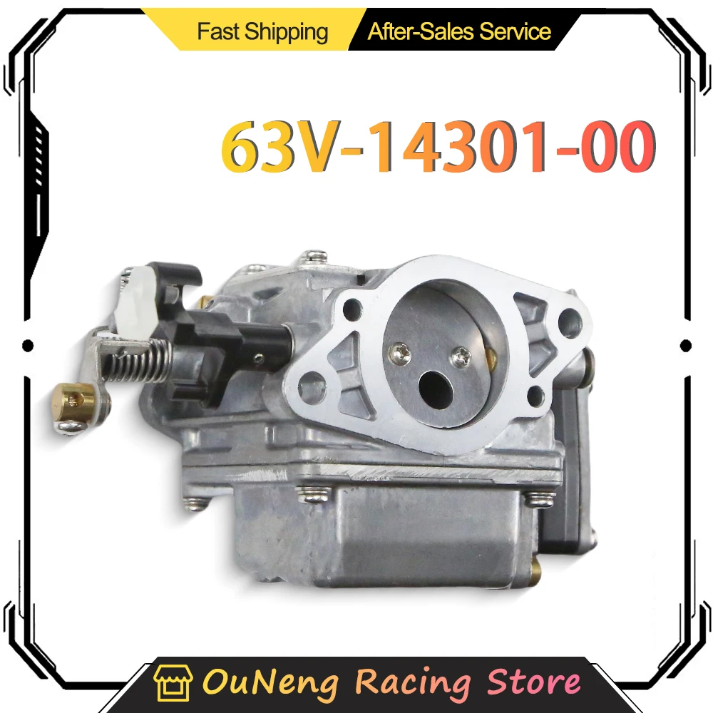 

63V-14301-00 Carburetor For Yamaha Outboard Motor 2 Stroke 9.9hp 15hp 63V-14301 63V-14301-10 63V14301