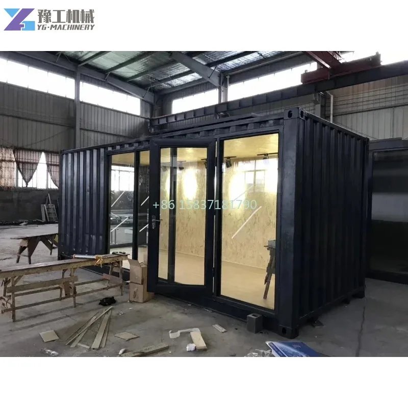 

Aluminum Alloy Container House Interior Bachelor Apartment Exterior Use-for Entry Villa Home Thermal Insulation Container House