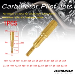 Mortorcycle-Juego de chorro de piloto lento vm28/486 para Mikuni 34 hs40 hsr vm28/486 hsr42 hsr45 tamanhos 1994-65, boquilla de carburador