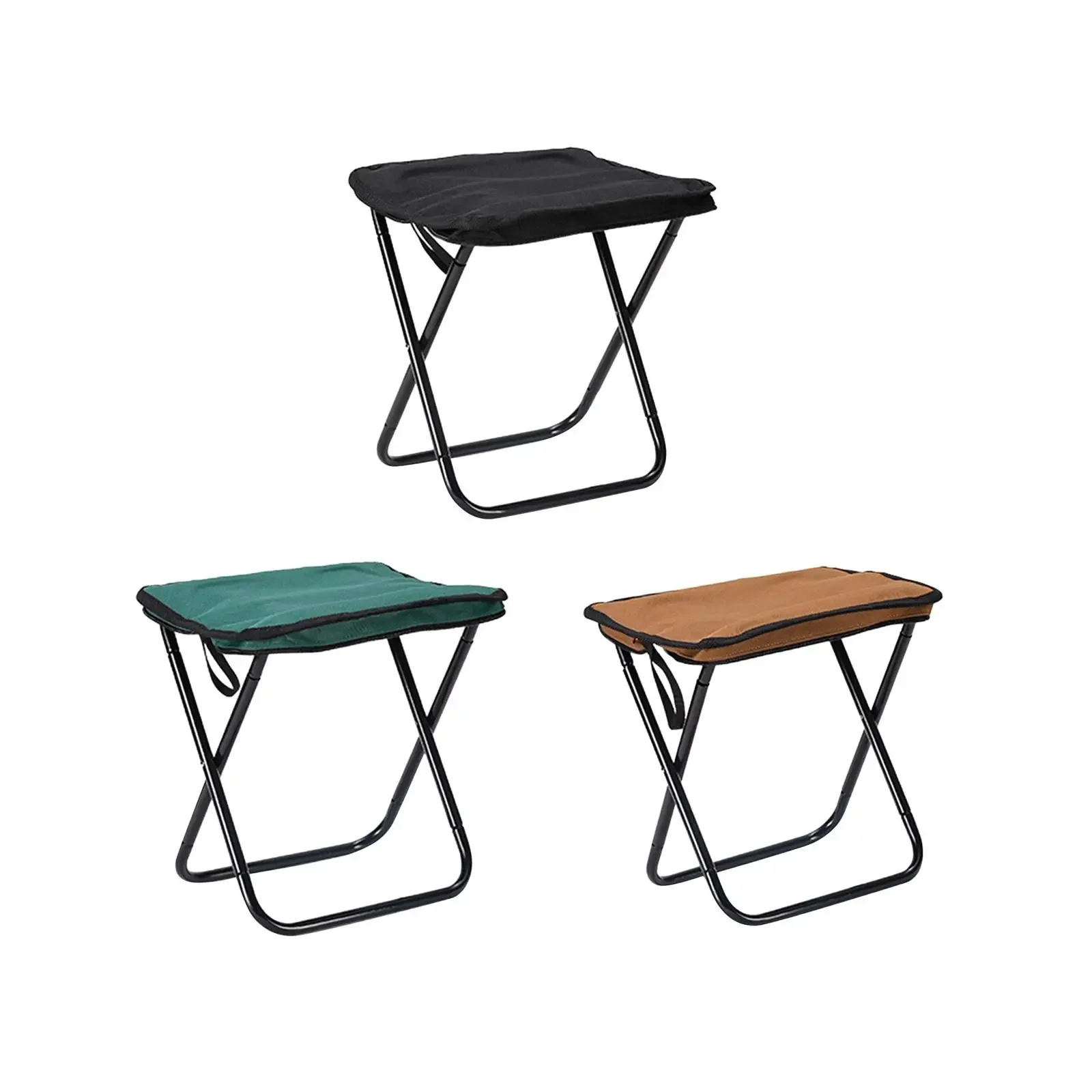 Camping Stool  Small Folding Chair Foldable Camping Chair Foot Rest Camp Stool Portable Folding Stool  Patio Gardening