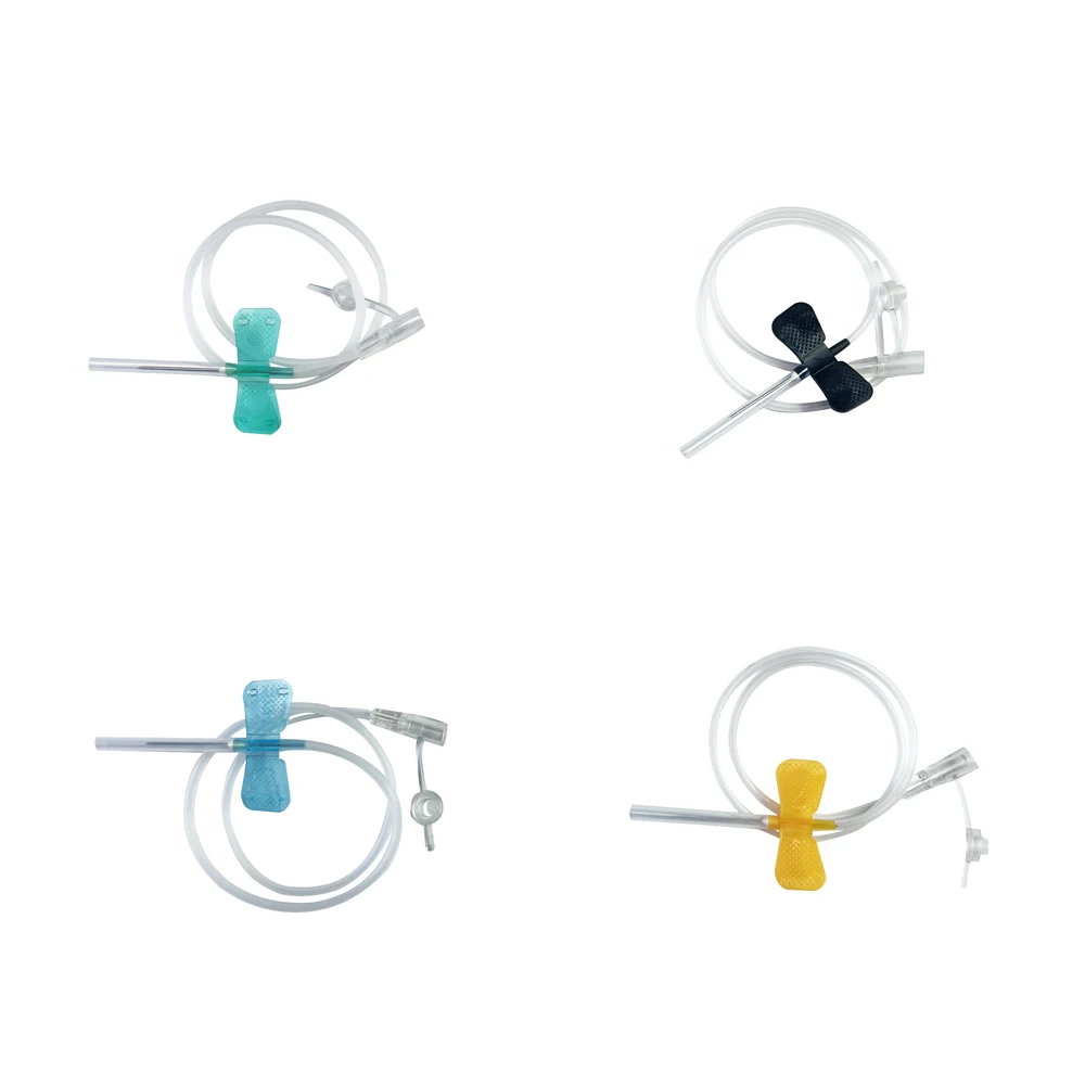 50 PCS/Disposable Straight Mouth Butterfly Infusion Needle Double Wing Infusion Needle Pet Care Room Animal