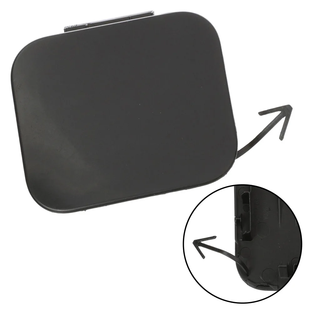 Enhance the Look and Functionality of your For Nissan Kicks with this Black Front Bumper Tow Hook Eye Cap Cover