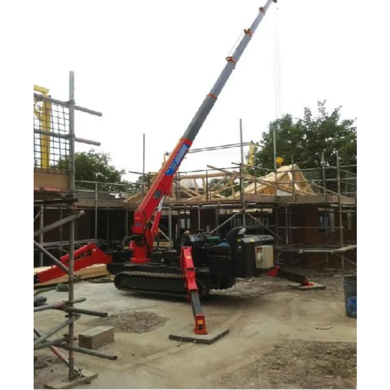 YG New Design Big Spider Crane Telescopic Lift Promotion Long Arm Fly Jib Spider Crane 1 ton 5ton Mini Spider Crane Home Use