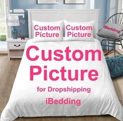 Custom Duvet Cover Printing Cartoon Quilt Kids Bedding Pillowcase Gift For Boys Children Grade A Cloth