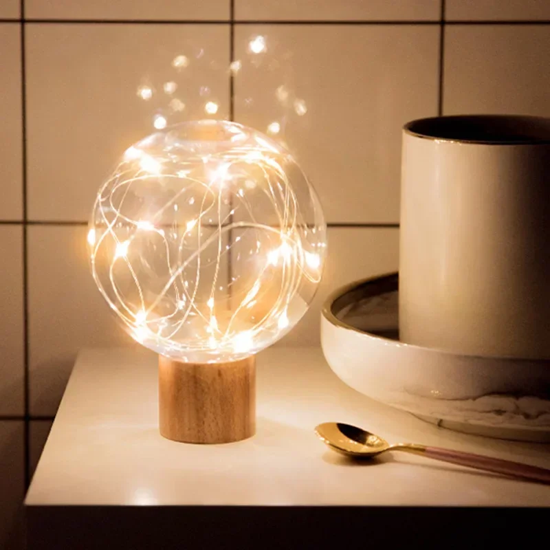 

2024 New Creative Night Light Led Star Decorative Table Lamp Bedroom Bedside Lamp Romantic Birthday Lamp Explosion Style