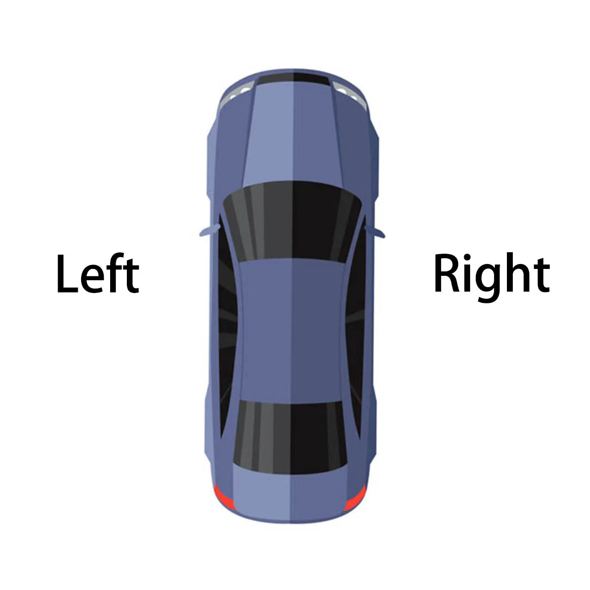 For 2004-2009 Lexus RX330 RX350 RX400h Left Or Right Driver Passenger Car Rear Side Window Trim Quarter Replacement Accessories