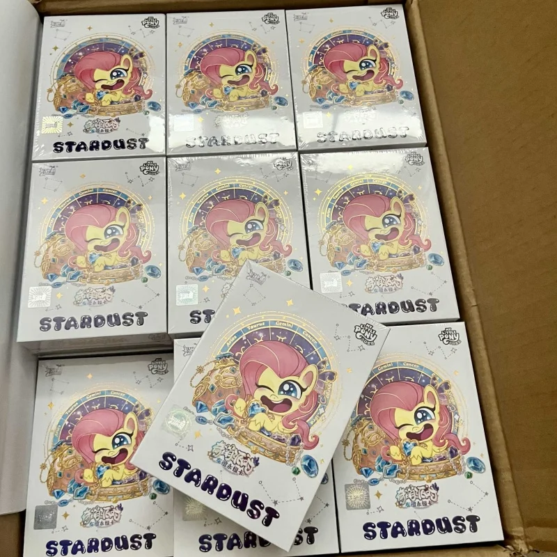 

2025 Kayou My Little Pony Card Friendship Forever Star Pack Gilded Princess Collectible Card Toys For Gifts Genuine Acg Goods