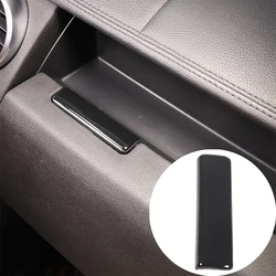 For Land Rover Discovery 4  2010-16 ABS Black Wood Grain Car Dashboard Storage Box Switch Cover Sticker Car Interior Accessories