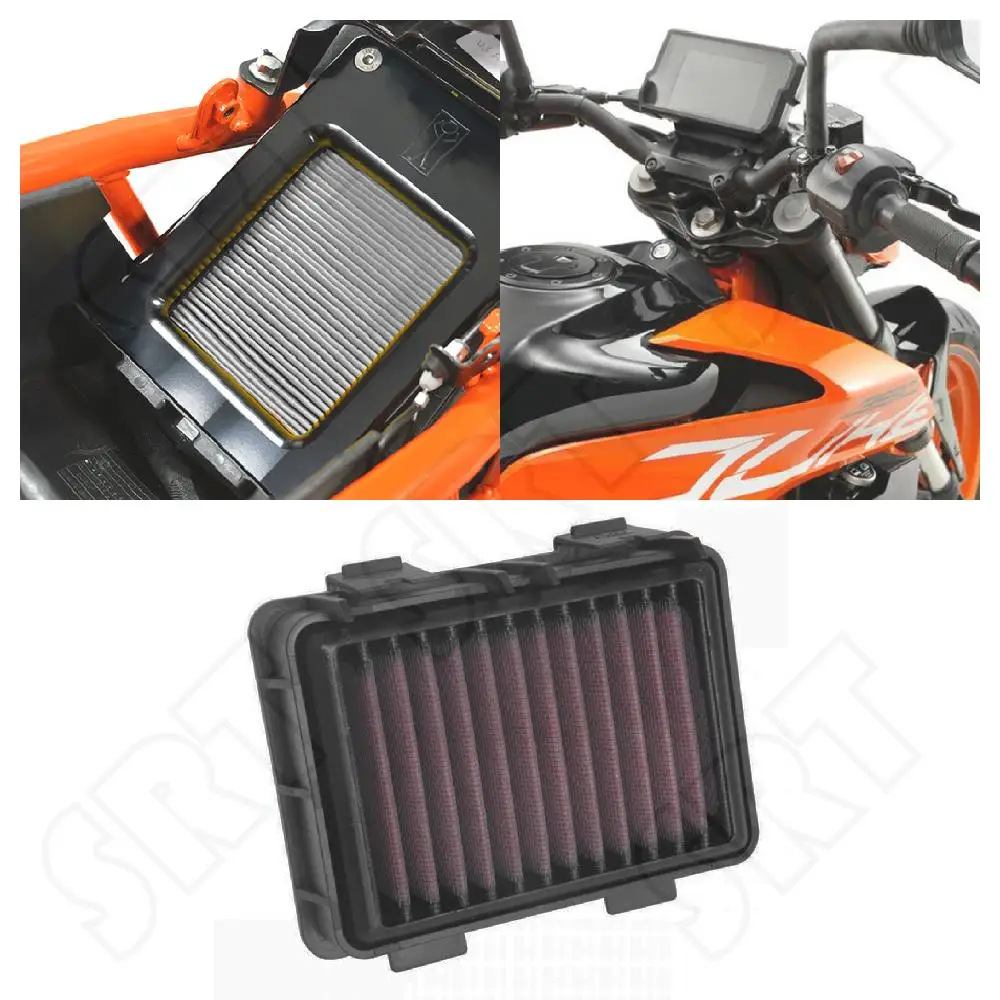 

For KTM 390 DUKE 250 ADVENTURE RC390 ABS 390ADV 250ADV 2017-2024 Motorcycle Air Filter Engine Intake Filters Replacement Part