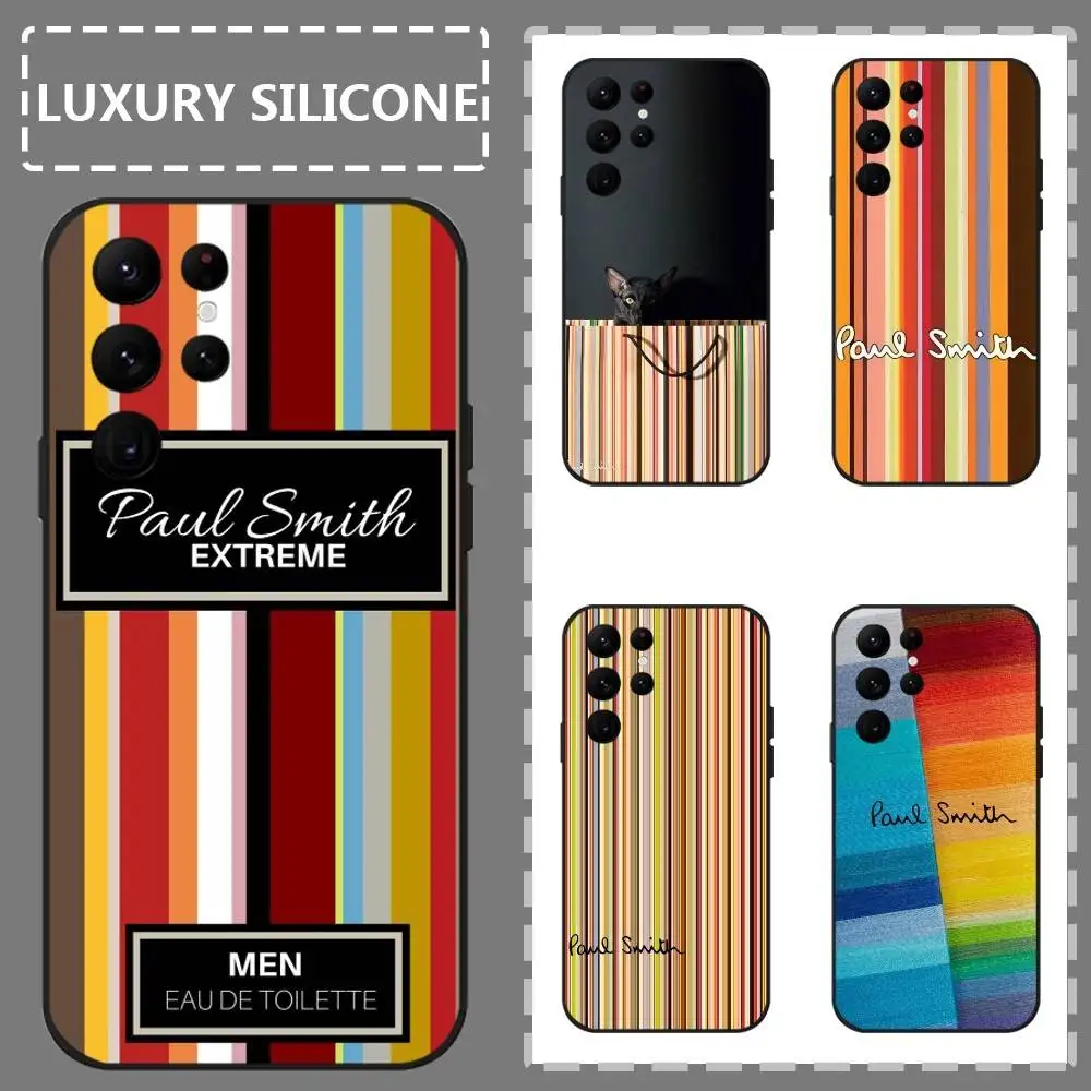 S-Smith fashion P-Paul Phone Case For Samsung Galaxy S25 S24 S22 S23 Ultra S21 S20 Plus 5G Frosted Non-Slip Full Soft Case