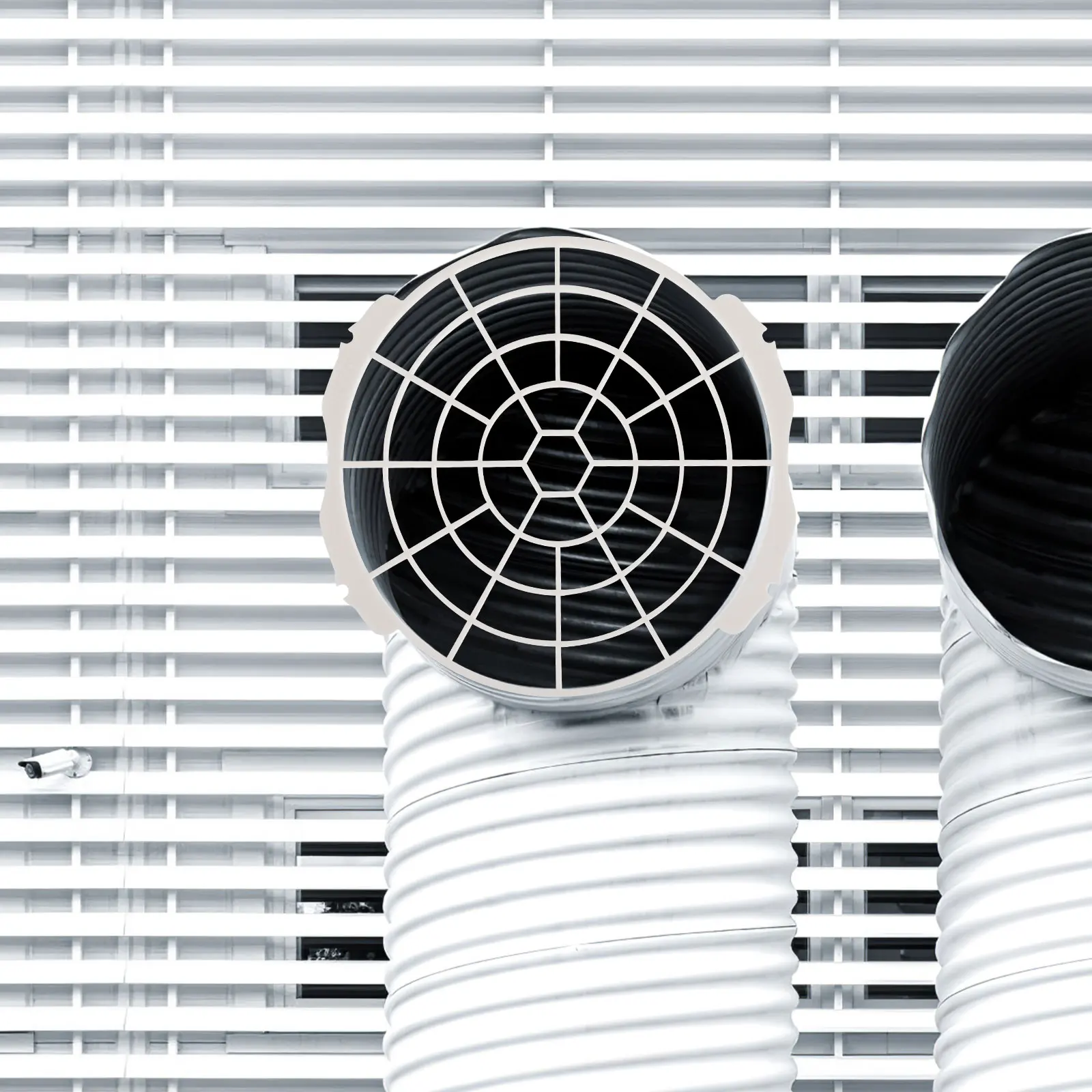 

Exhaust Screen for Portable Air Conditioner - Heavy Duty Plastic Mesh Filter Guard Against Insects Debris Replacement Wall Vent