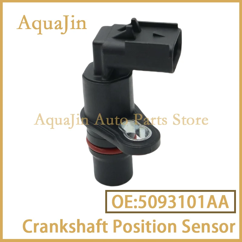 5093101AA Sensor de posición del cigüeñal para Dodge Ram 2500 3500 L6 5.9L 2002 ~ 2005 2003 2004 Ram Pickup DR DH D1 DC DM Auto Car OEM