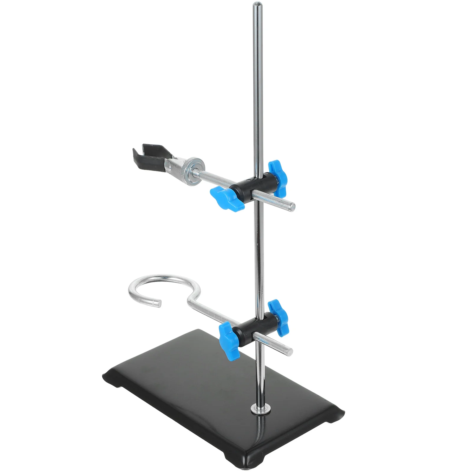 

Chemical Holder Clamp Mini Metal Rack Metalware Chemistry Laboratory Metal Support Stands (Random Style)