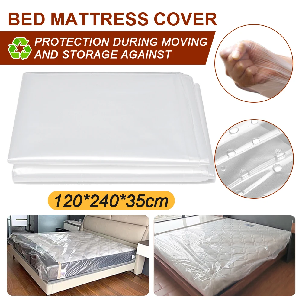 Plastic Mattress Bag Home Storage Moving House Mattress Storage Cover Dustproof Waterproof Mattress Protector Protective Case