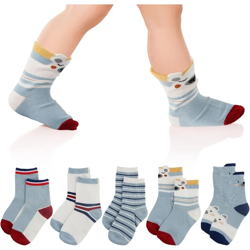 

FainFun 5-паратов Calcetines de Invierno para Niña, Calcetines niños Divertidos