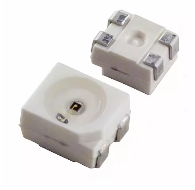 Supply of modified LED light beads for automobiles 1210 four legged red light flat LED light beads for automobiles