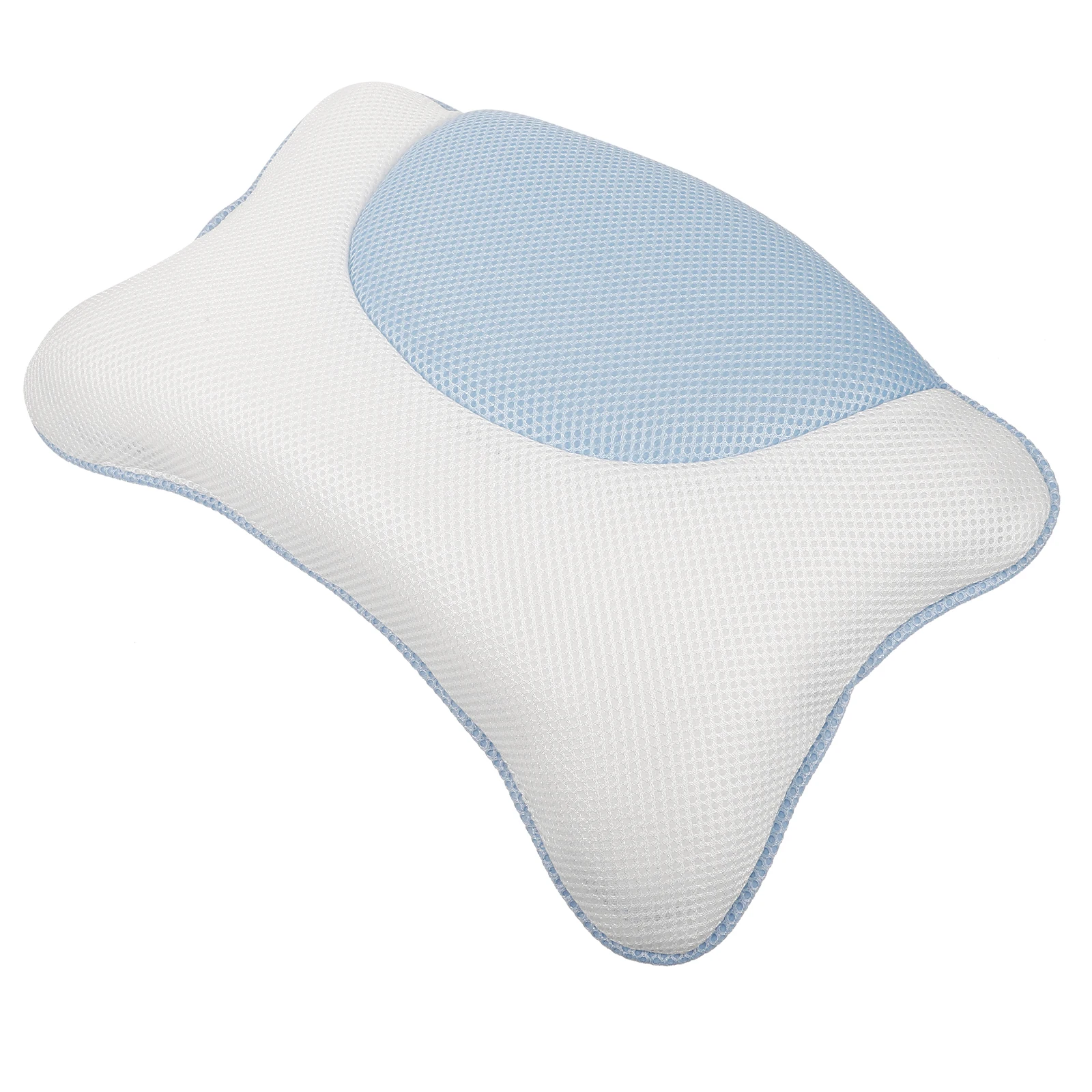 

Bath Pillow Suction Cups Tub Neck Bath Tub Pillow Headrest Spa Ergonomic Support Head Rest Bathing Accessory Star
