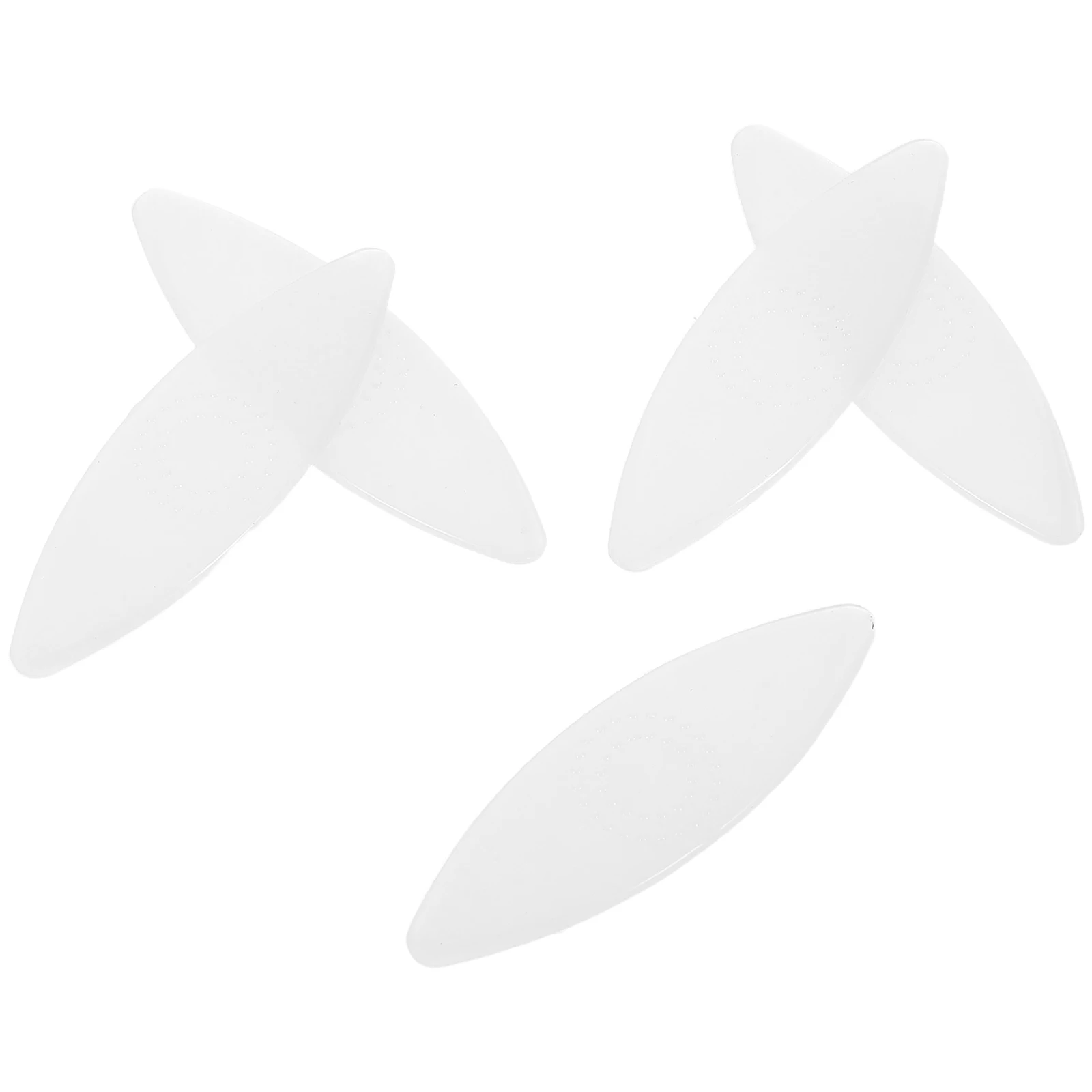 

5Pcs Nylon Picks Moon Guitar Zhongruan Liuqin Daruan Ergonomic Precision Cut Smooth Edge Replacement Picks for Stringed