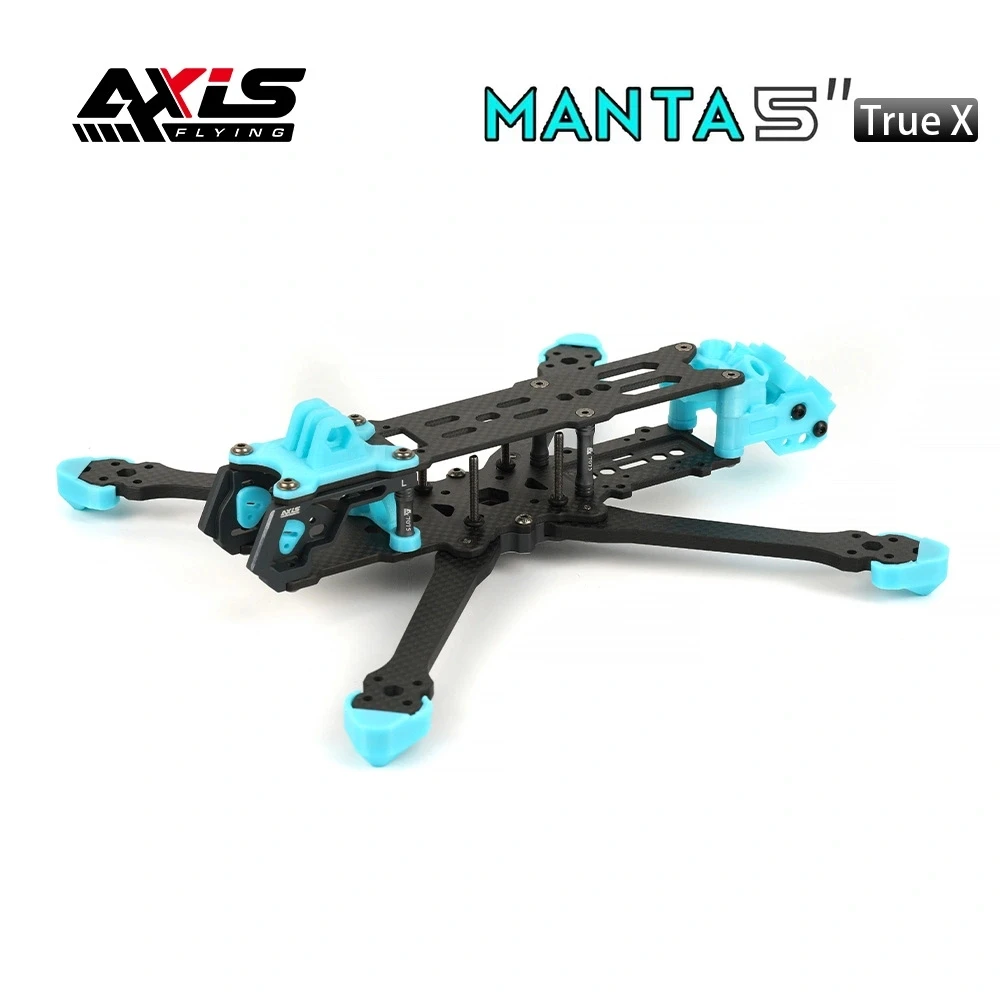 Axisflying MANTA5 5inch 238mm FPV Freestyle Ture X / DeadCat DC Type Frame Kit for DJI O3 Air Unit