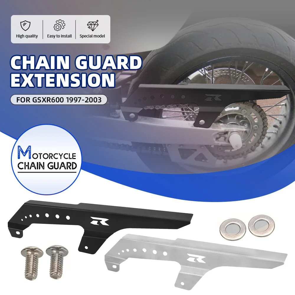 

For Suzuki GSXR600 1997-1998-1999-2000-2001-2002-2003 GSX-R600 Motorcycle Accessories Rear Sprocket Guard Chain Cover Protector