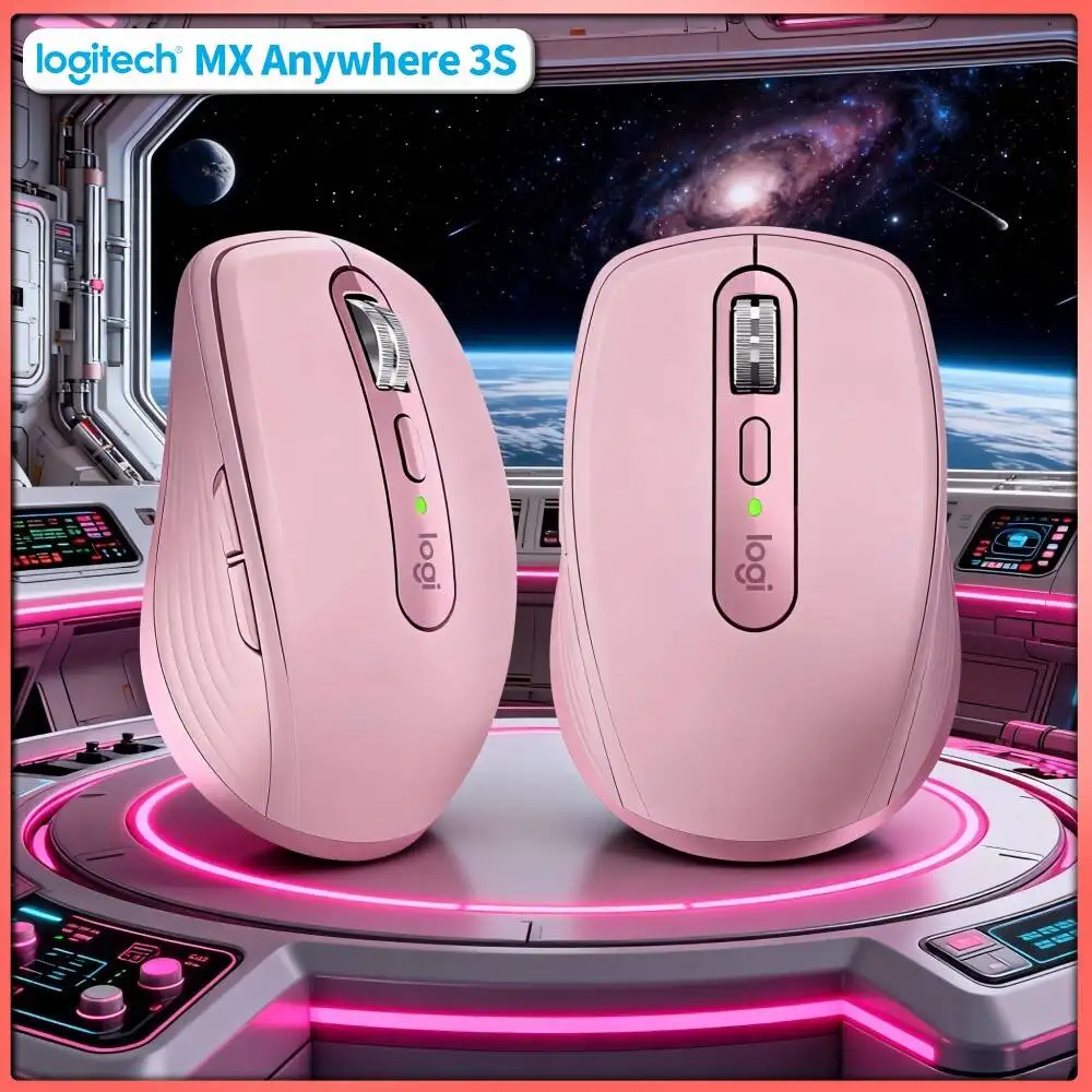 Top-Tier MX Anywhere 3S - 8K DPI Sensor, Multi-Device Sync, Silent Click, Perfect for Electronics Festival Back Office Room