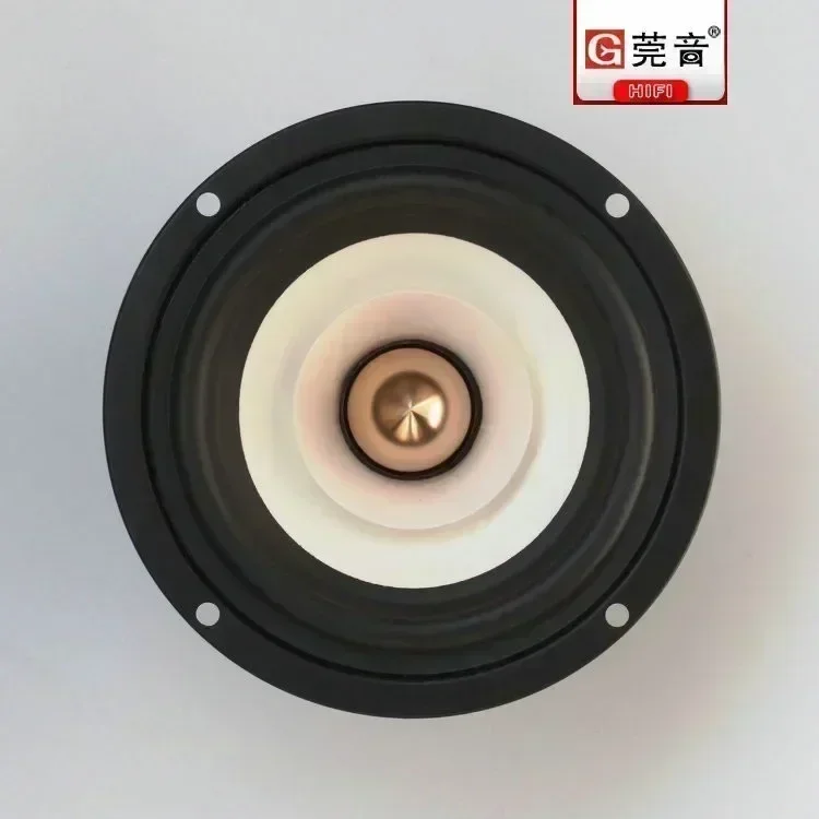 2020 Audio lab 4 ''Home Audio unità Driver per altoparlanti Full Range fai-da-te cono di carta misto bianco sospensione in gomma schermata 4/8ohm 15W