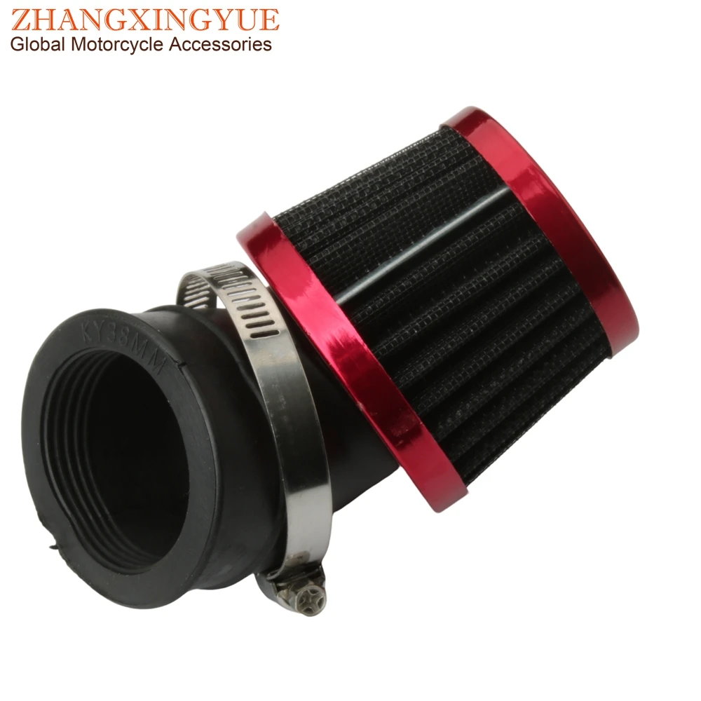 38mm Scooter High Performance Air Filter For Peugeot Kisbee Limbo Looxor 50 Ludix Metal Metropolis 50 Rapido 50cc